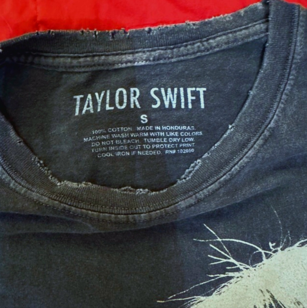 COPY - Taylor Swift Urban Outfitters Oversized Red (Taylor’s Version) T-Shirt - Picture 7 of 9